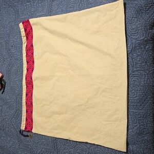 Tory Burch Large Drawstring Dust Jacket Purse Bag